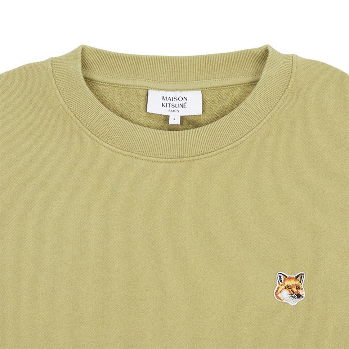 Maison Kitsuné Fox Head Patch Regular Sweatshirt