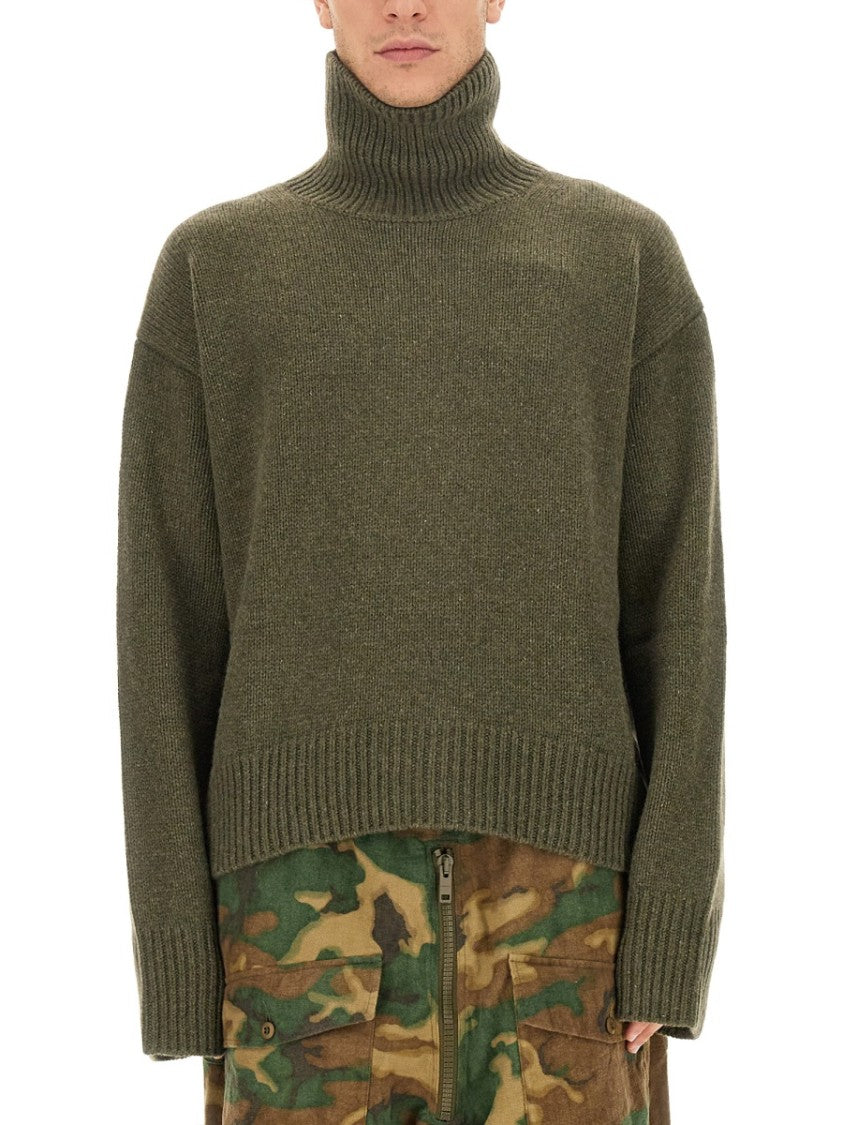 Givenchy High Turtleneck Oversize Shirt