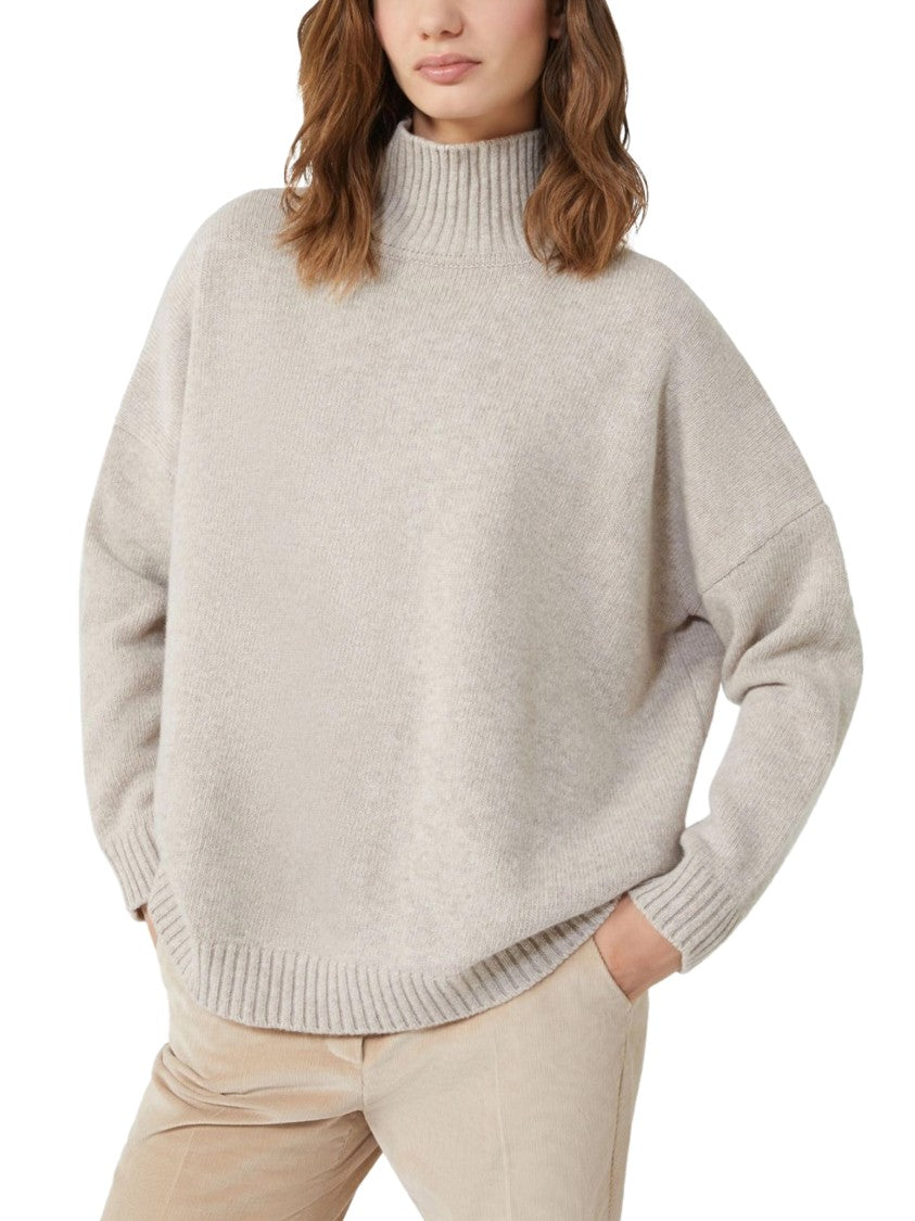 Max Mara Classic Virgin Wool Sweater With Timeless Silhouette