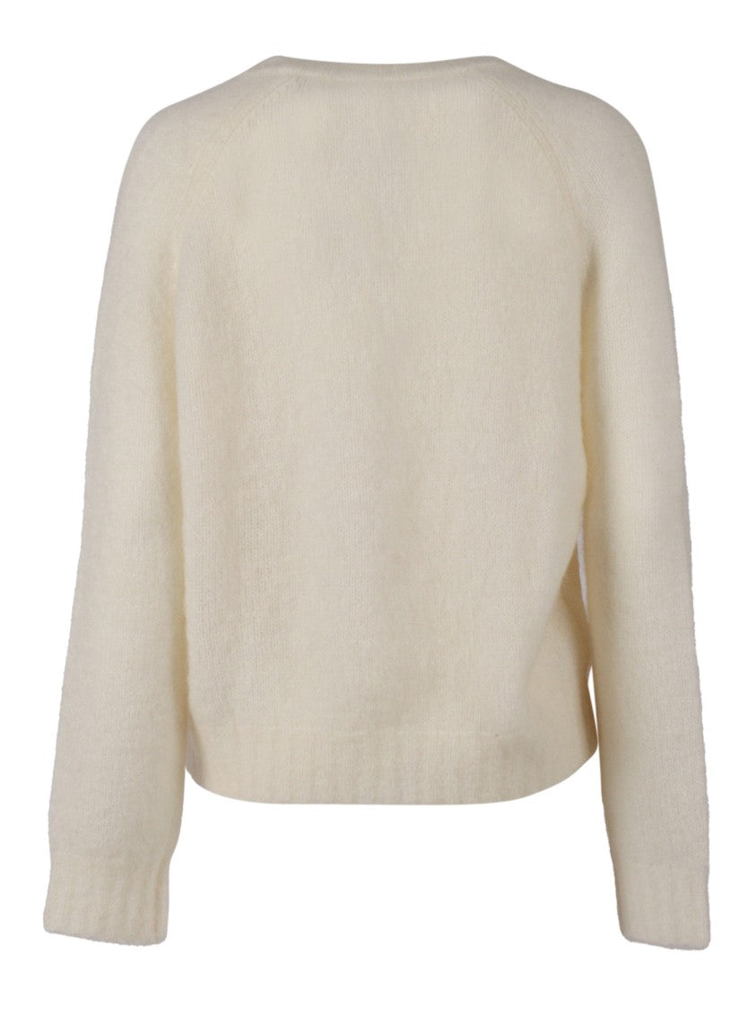 Aspesi Mohair And Wool Blend Sweater