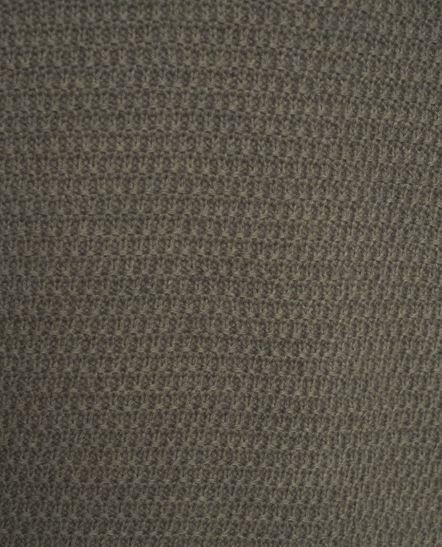 Hannes Roether Structured Knit Virgin Wool Sweater