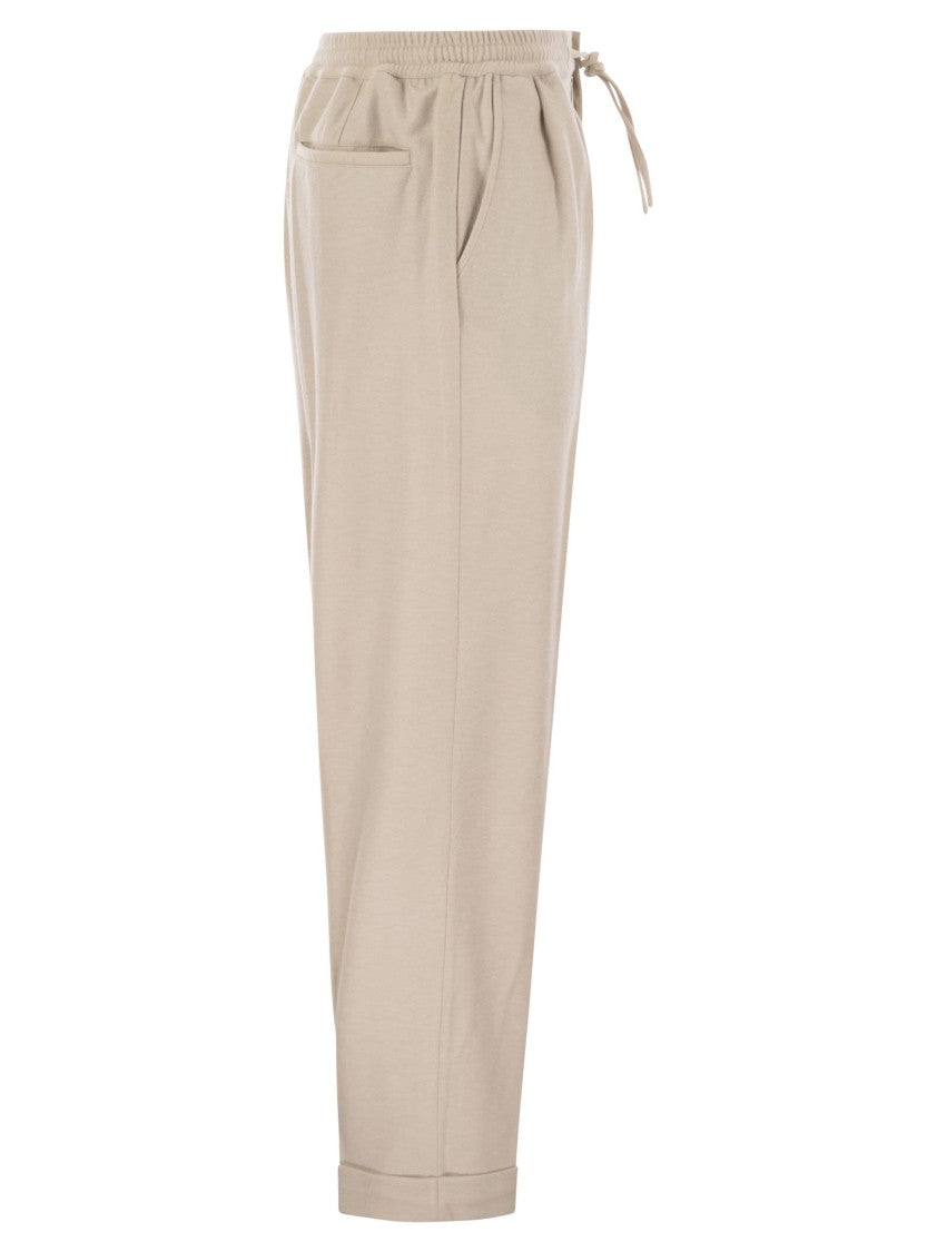Fedeli Harvard - Soft Cashmere Flannel Trousers