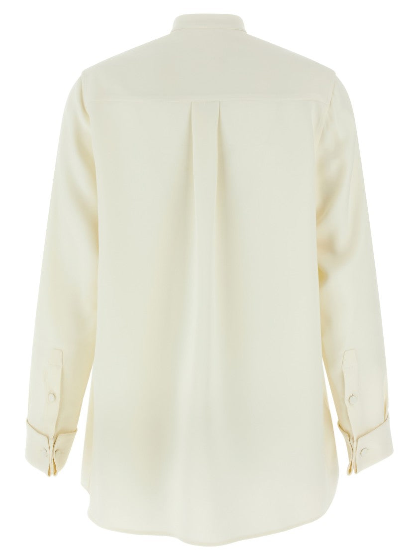 Brioni Pleated Plastron Shirt