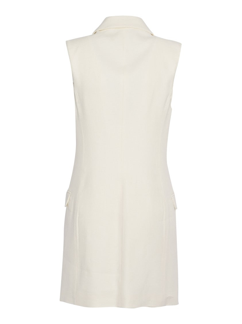 Elisabetta Franchi Sleeveless Tailored Mini Dress