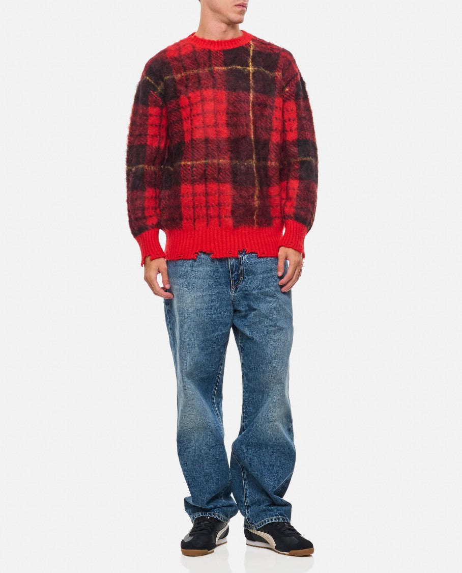 Alexander Mcqueen Mohair Crewneck