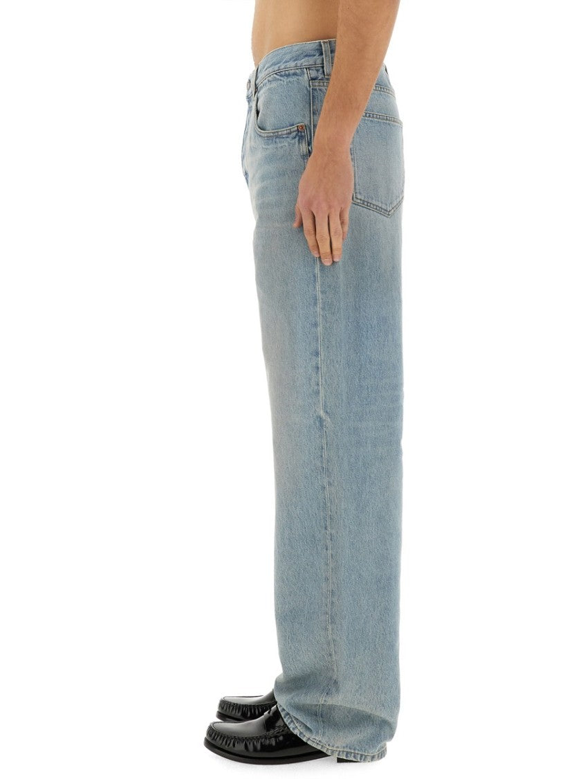 Saint Laurent Baggy Denim Jeans