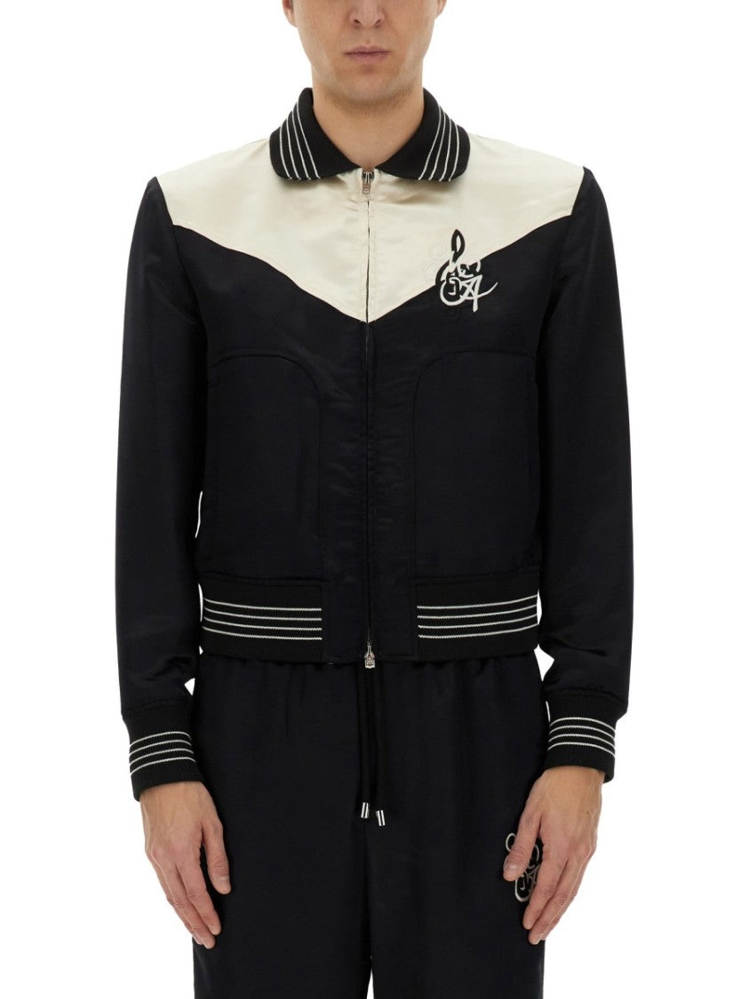 Amiri Black Embroidered Jacket