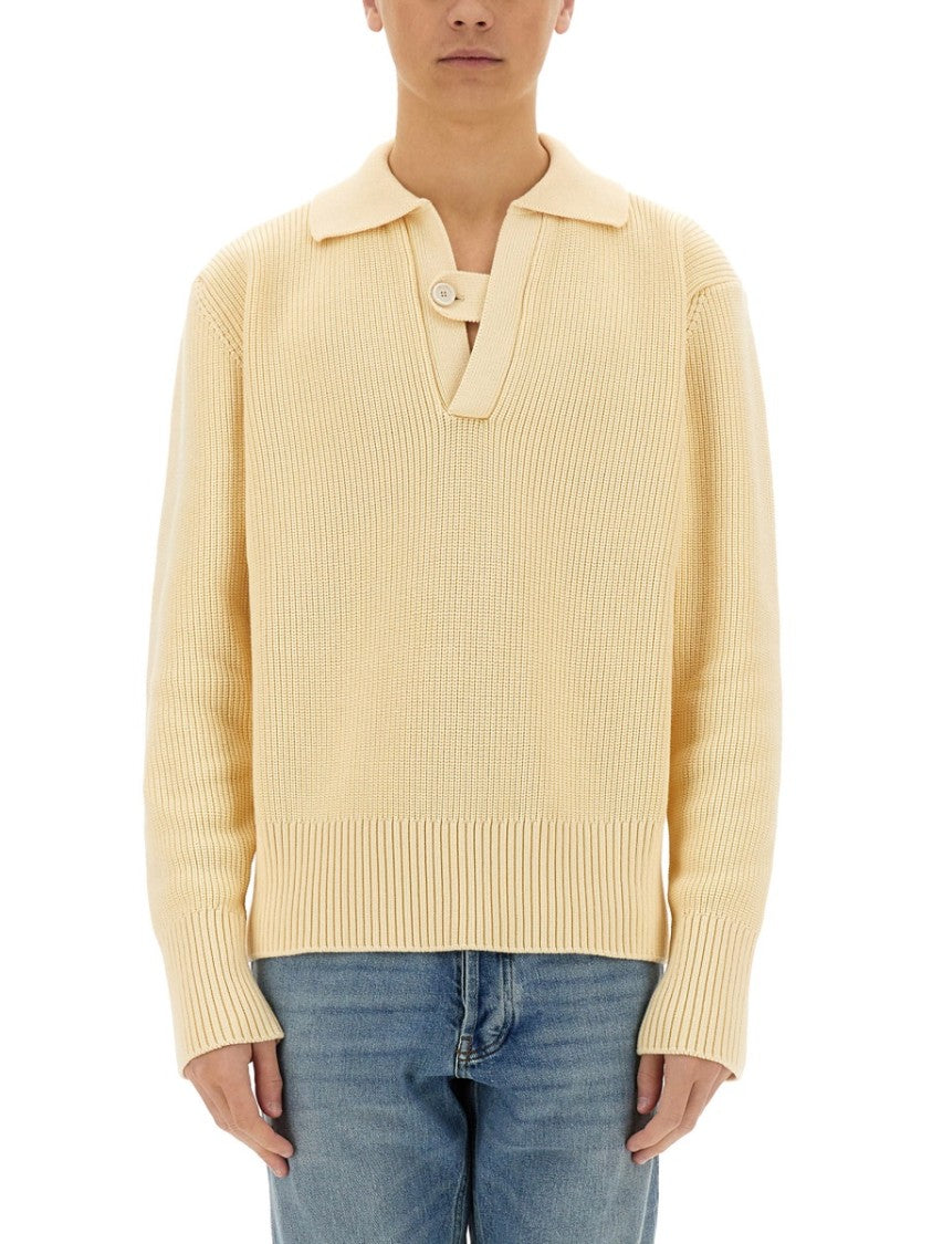 Lardini Ribbed Cotton Jersey Top