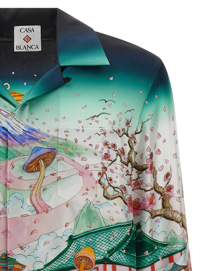 Casablanca 'Flowers' Shirt