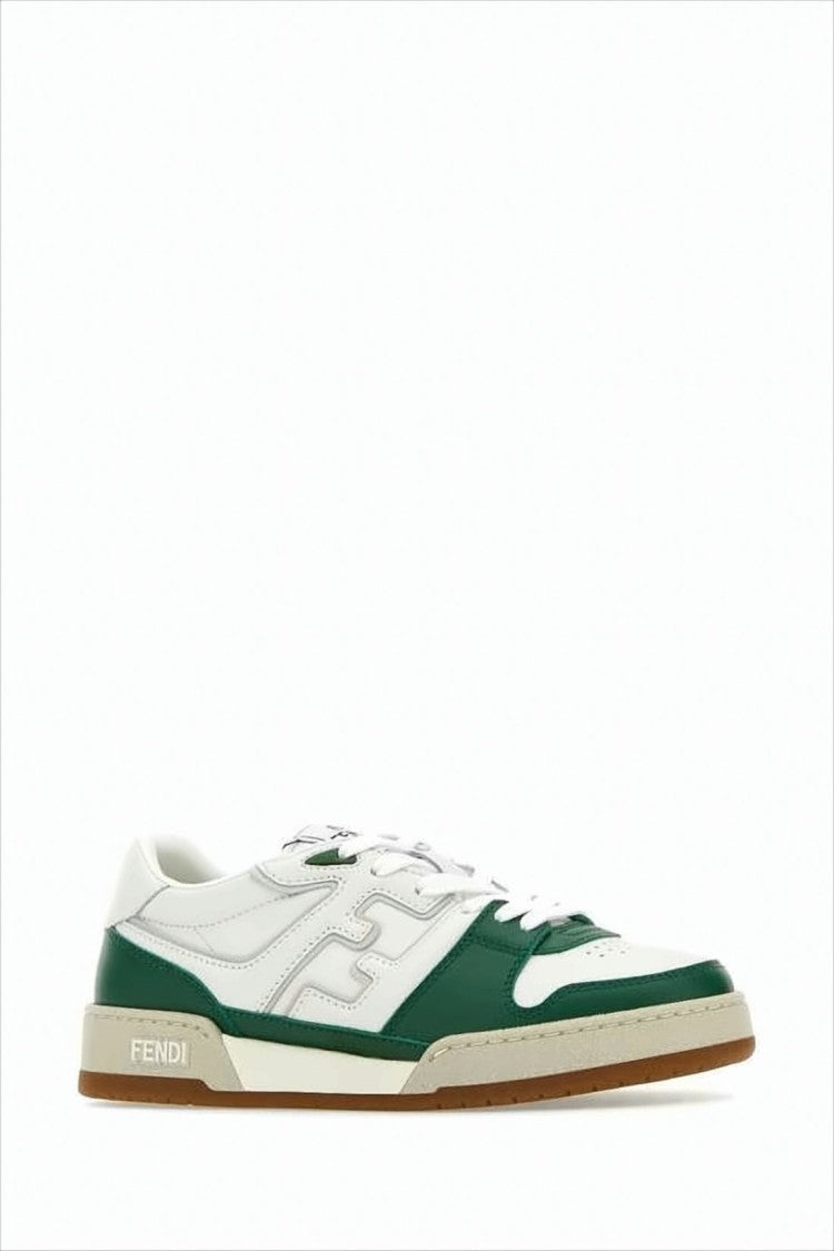 Fendi Low-Top Sneakers With Embossed Logo