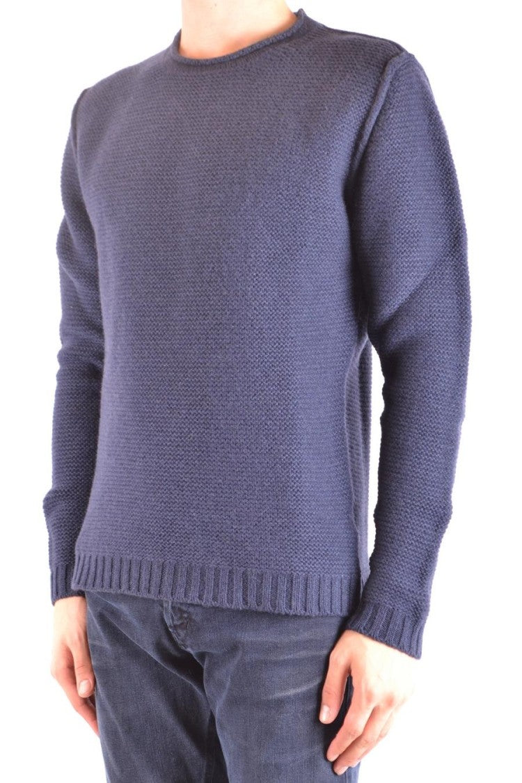 Woolrich Textured Knit Sweater In Elegant Sky Blue
