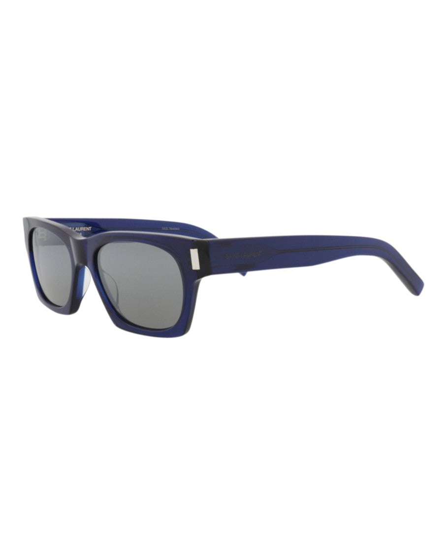 Saint Laurent Square-Frame Recycled Acetate Sunglasses