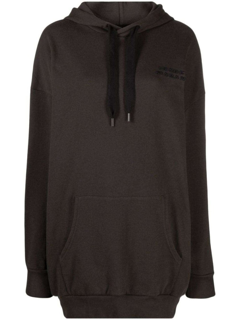 Isabel Marant Solena Logo-Embroidered Hoodie