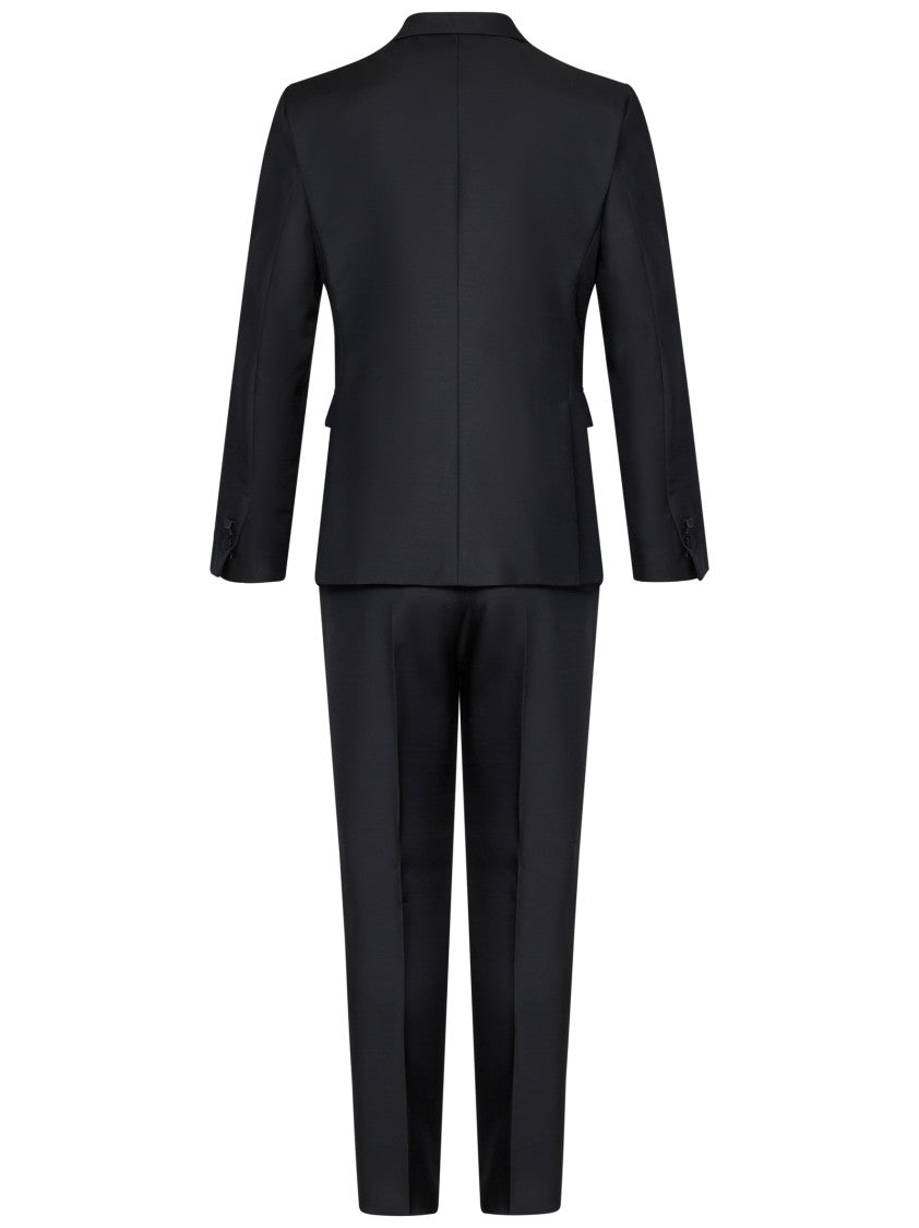 Dsquared2 Single-Breasted Suit With Satin Lapel