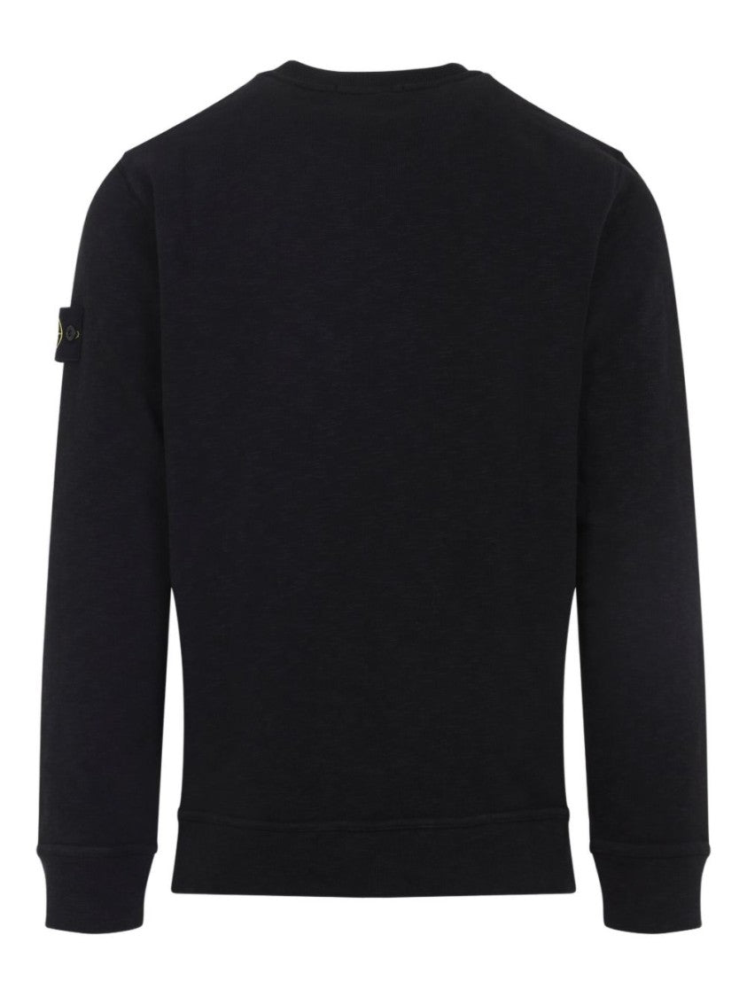 Stone Island Modern Fit Cotton Sweatshirt