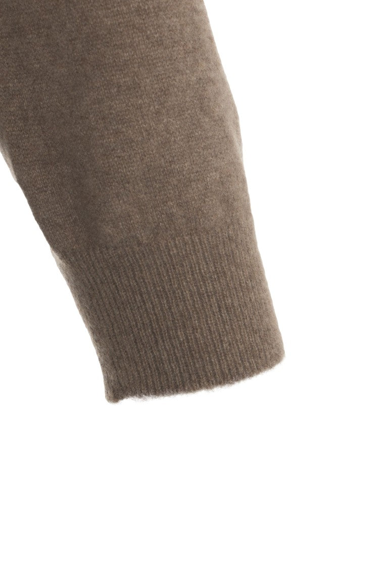 Mvm Cashmere Sweater With Classic Round Neckline
