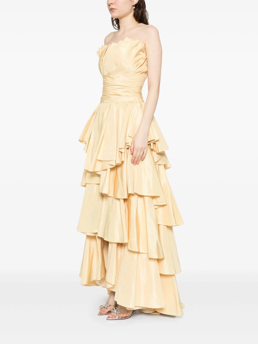 Saiid Kobeisy Layered Taffeta Dress