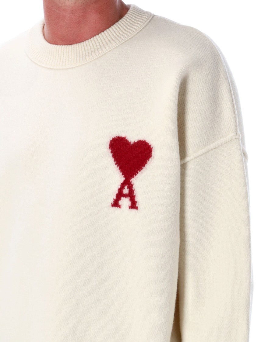 Ami Red Adc Sweater