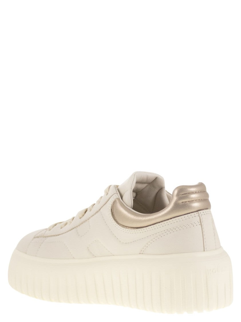 Hogan H-Stripes Leather Trainers