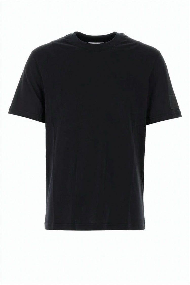 Ami Cropped T-Shirt With Classic Round Neckline