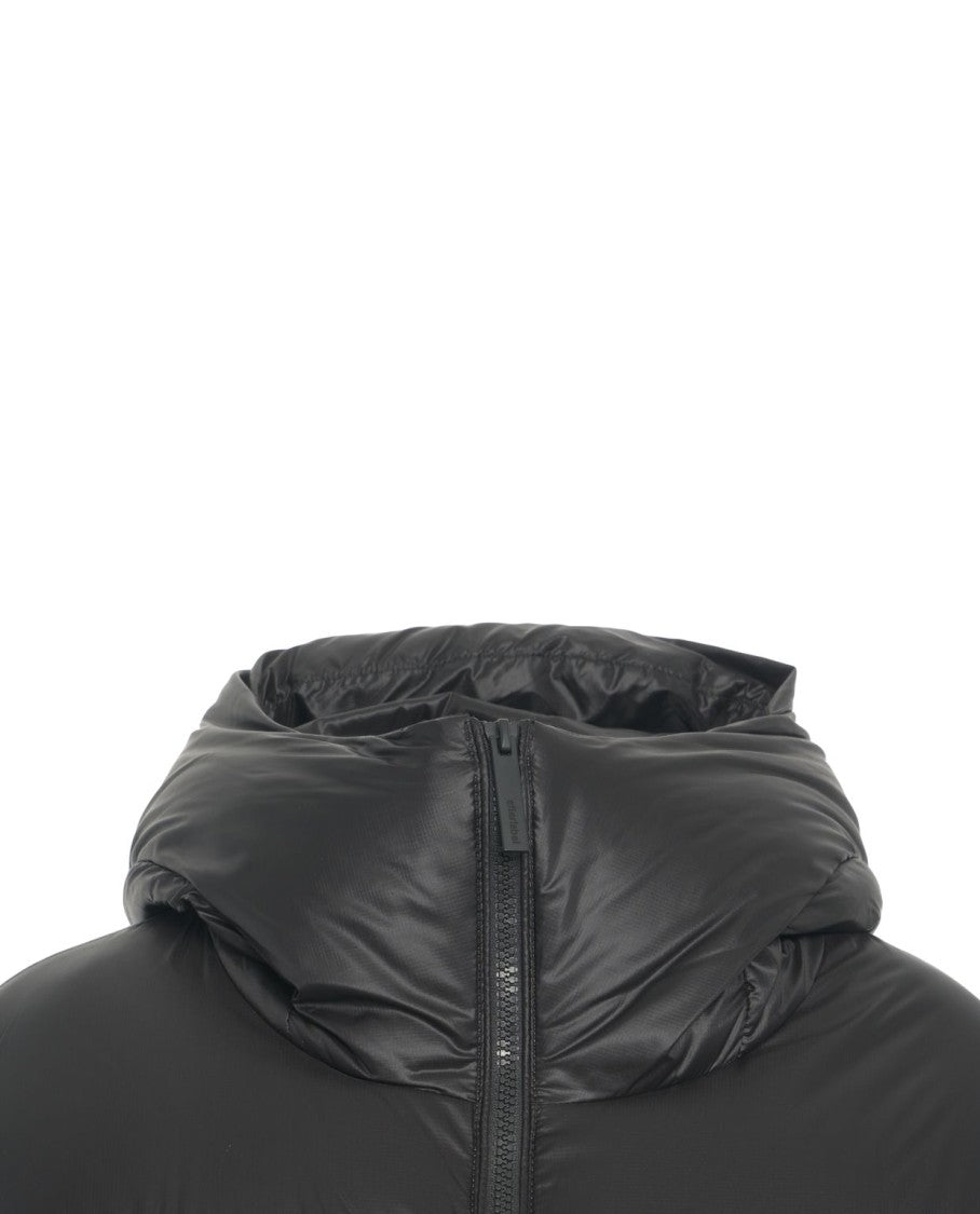 After Label Cropped Quilted Down Jacket