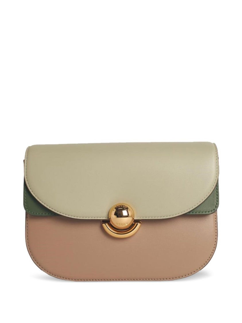 Furla Structured Color-Block Bag With Adjustable Shoulder Strap