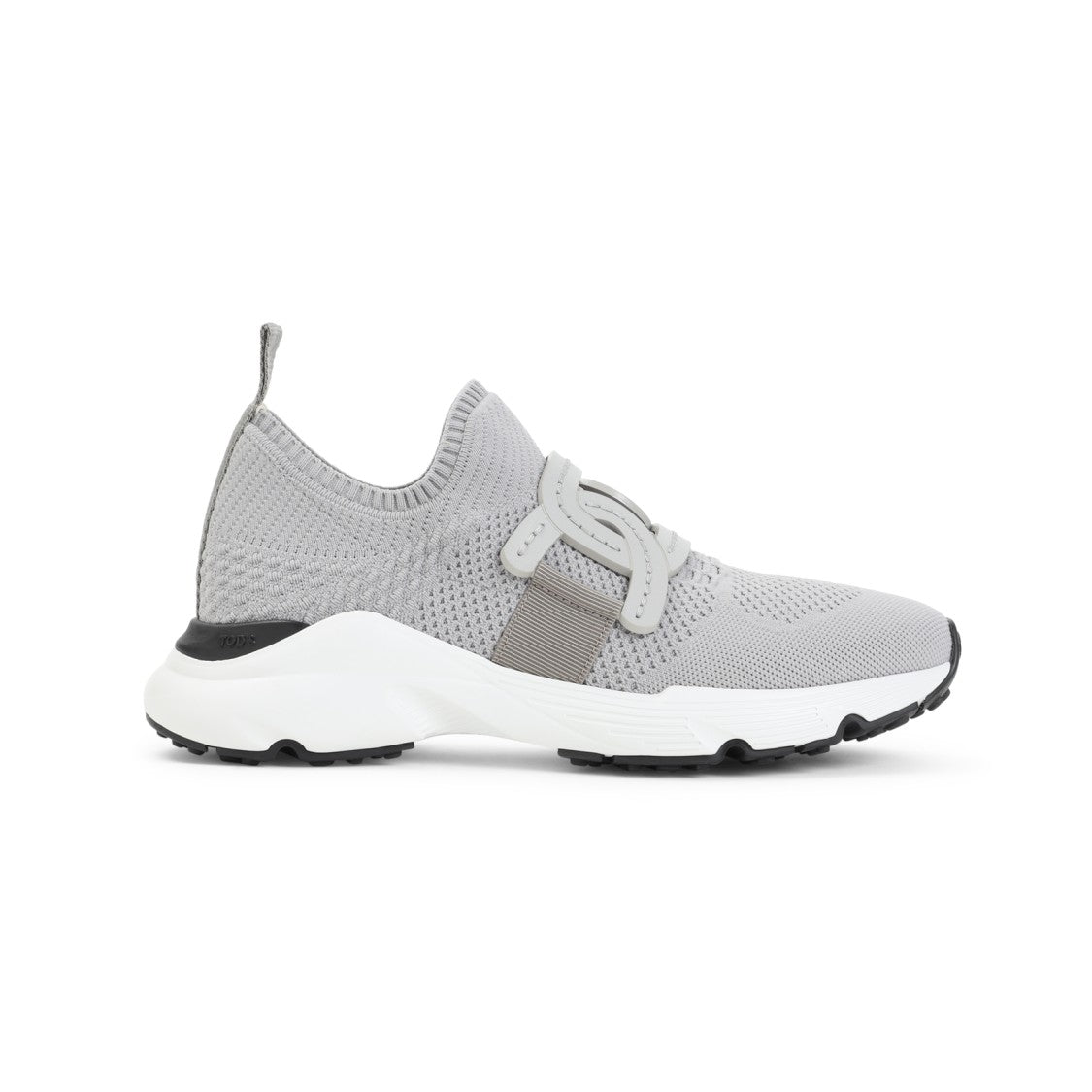 Tod's Breathable Grey Sneakers With Supportive Rubber Sole