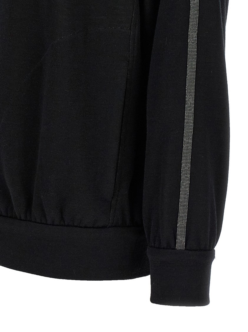 Brunello Cucinelli Shiny Trims' Hoodie