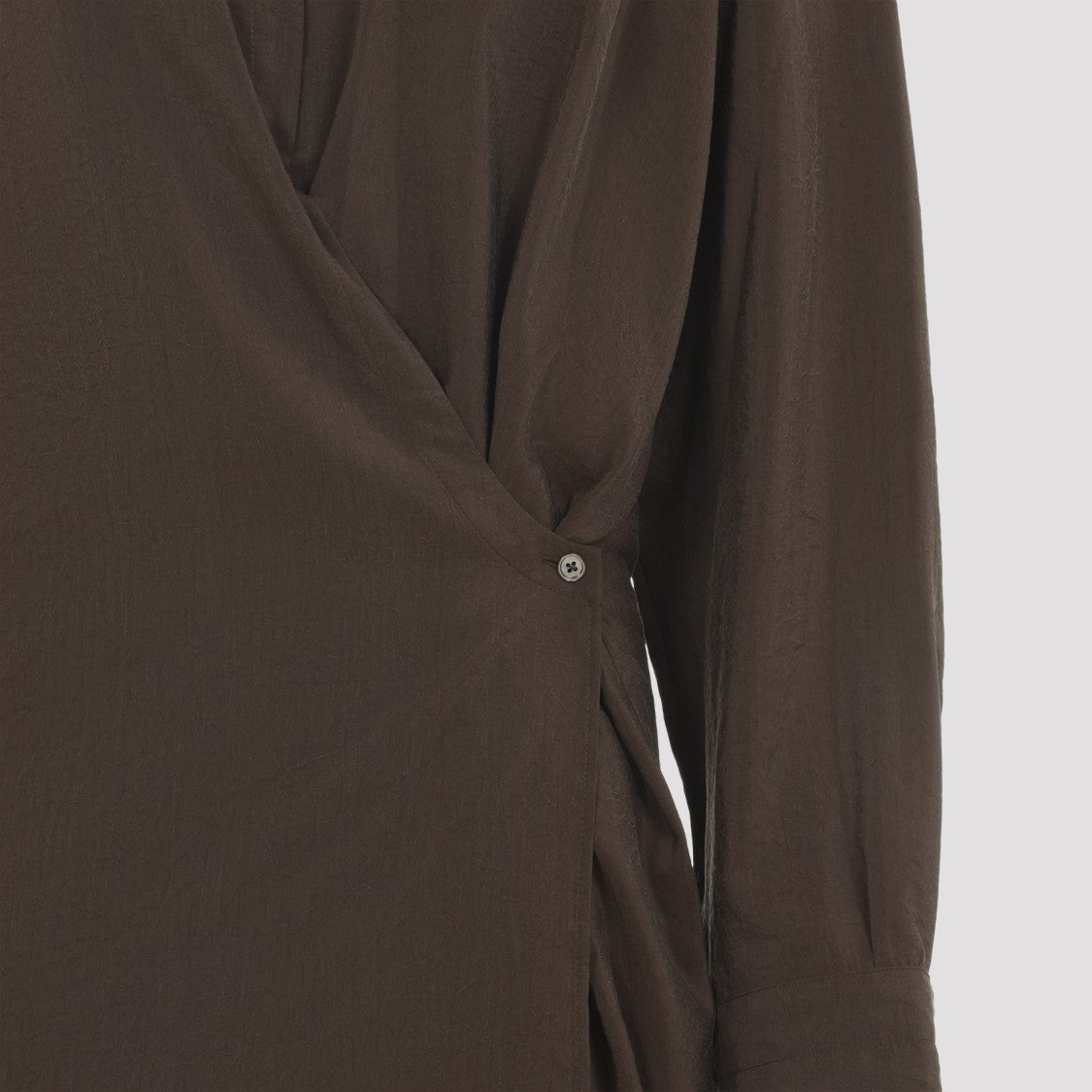 Lemaire Straight Collar Twisted Dress