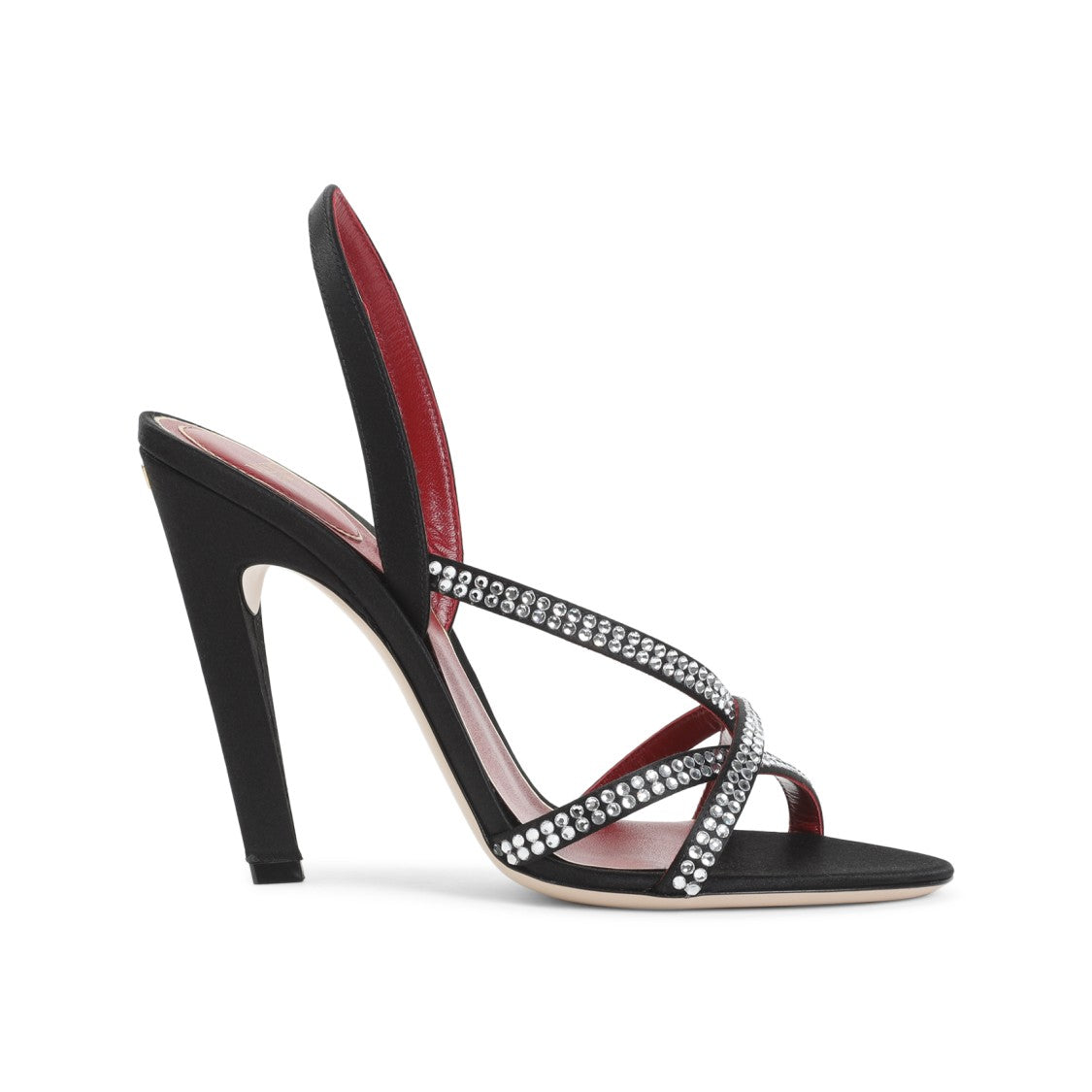 Valentino Garavani Black Viscose Sandals