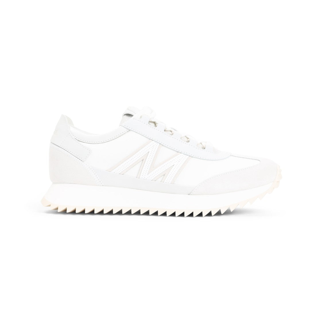 Moncler Pacey2 White Leather Sneakers