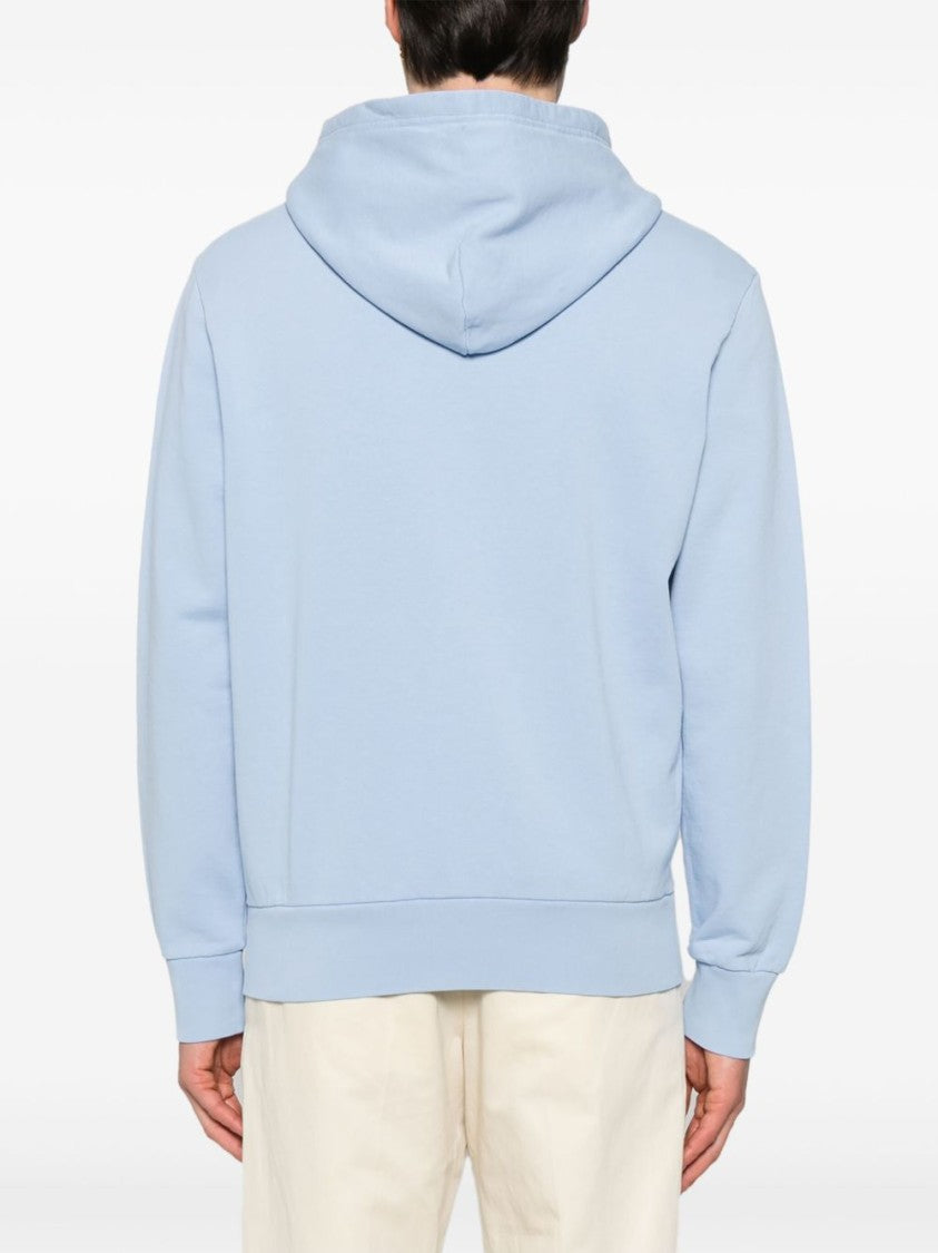 Polo Ralph Lauren Classic Blue Zip-Front Hoodie