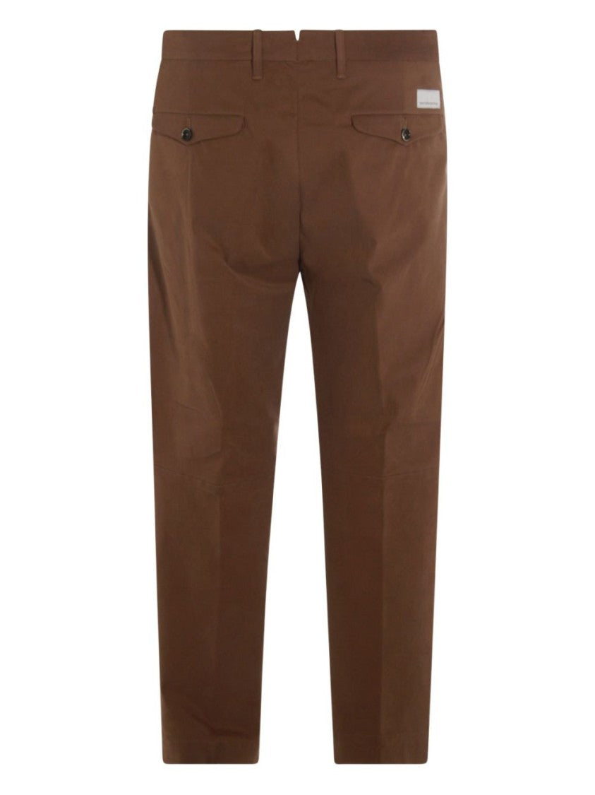 Nine In The Morning Streight Leg Pants With Coulisse Giulio