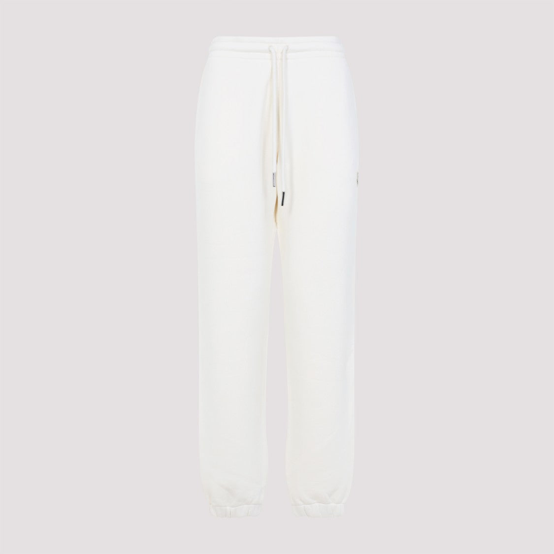 Moncler White Cotton Track Pants