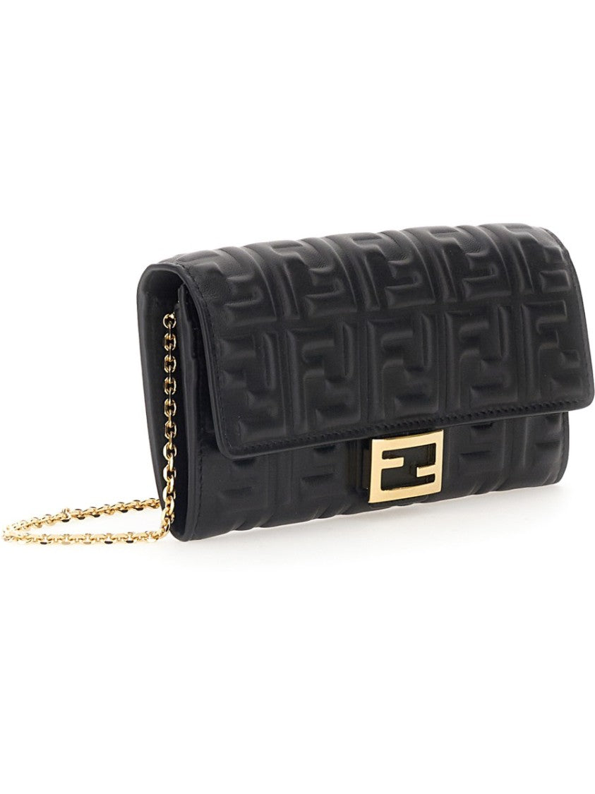 Fendi Portafoglio Continental Baguette
