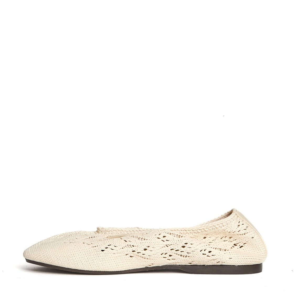 Alohas Rosemary Crochet Ballerinas With Woven Design