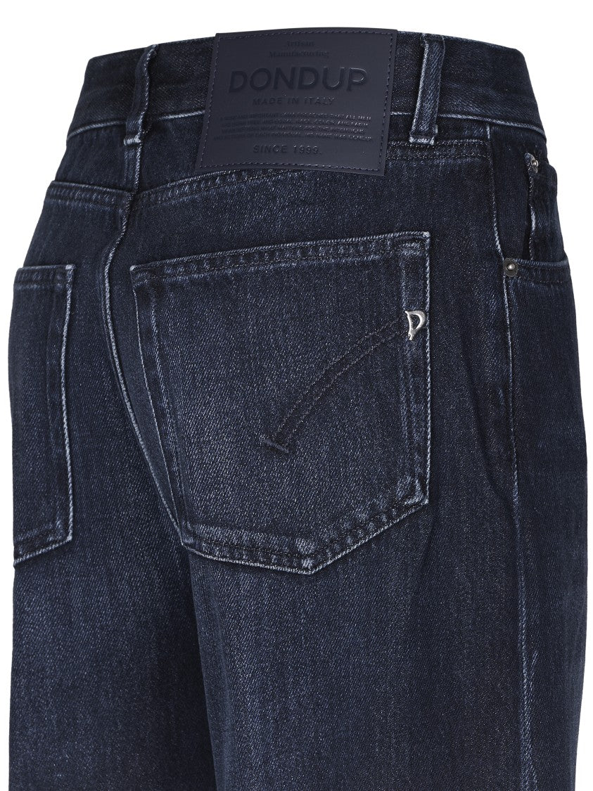 Dondup Wide-Leg Denim Trousers
