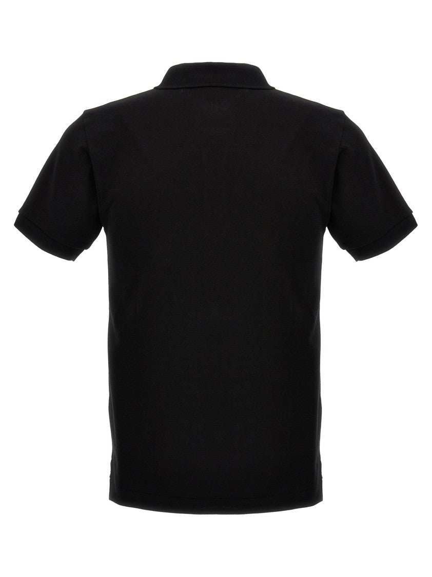 Comme Des Garçons Logo Patch Polo Shirt