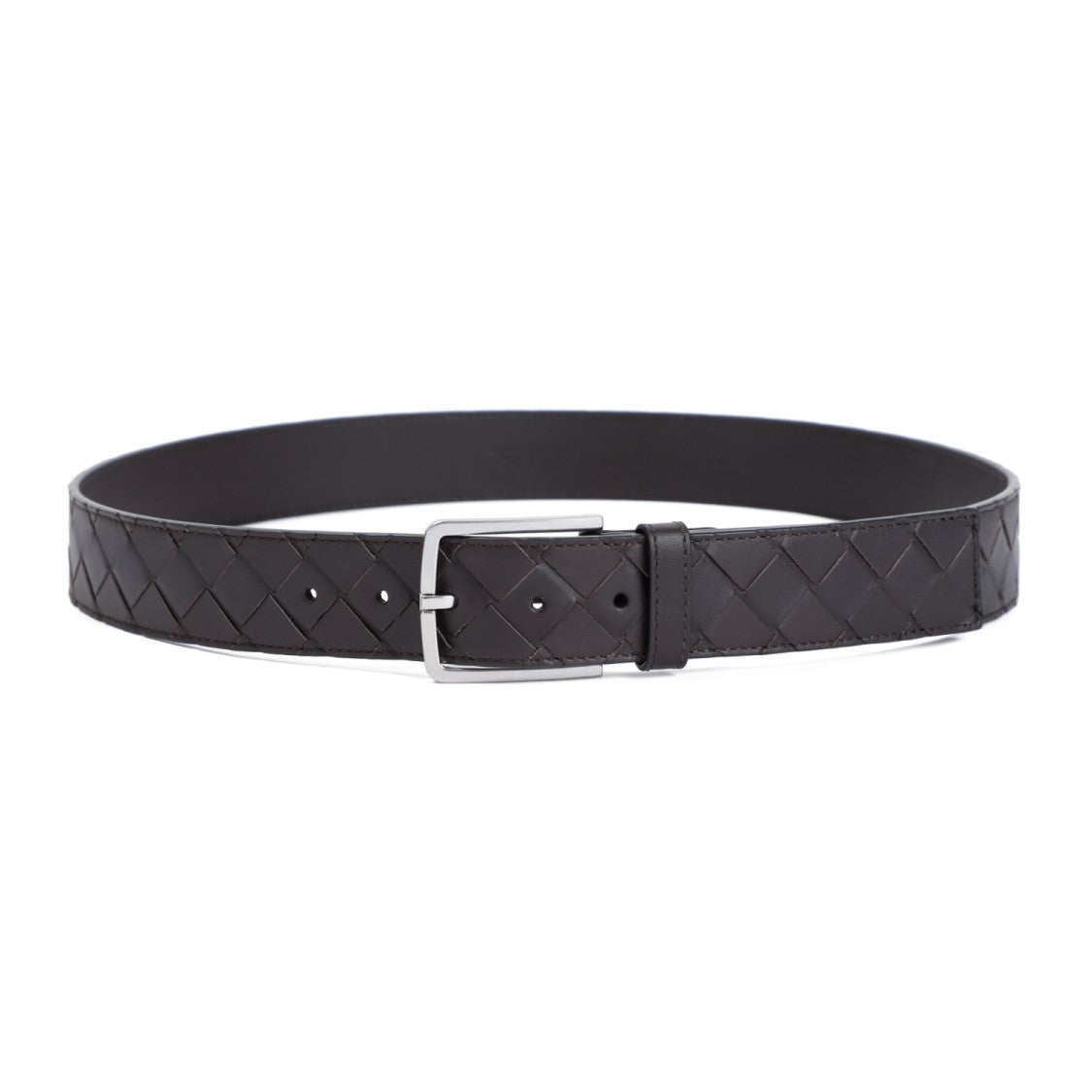 Bottega Veneta Black Lamb Leather Belt