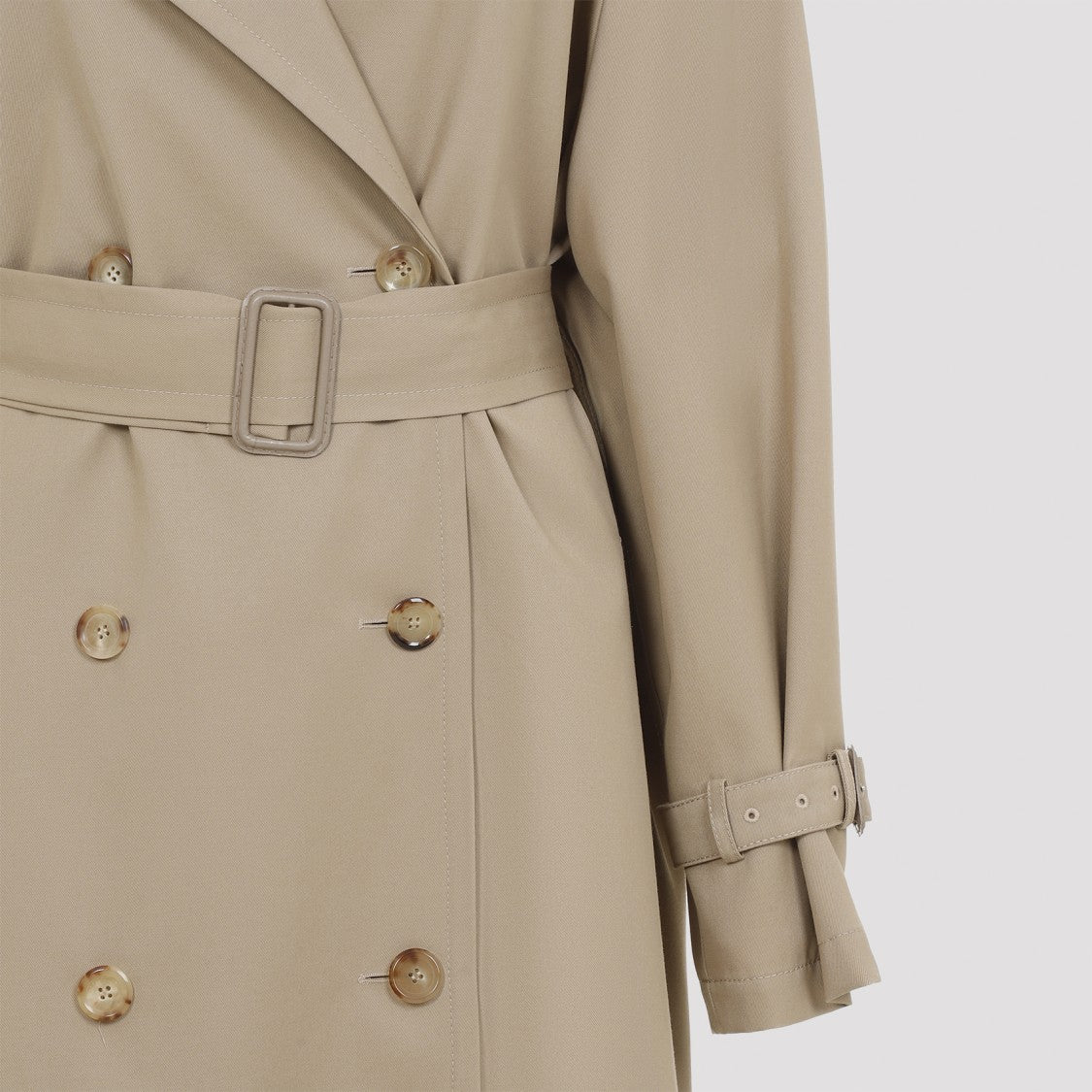 Moschino Coat In Beige And Neutral Tones