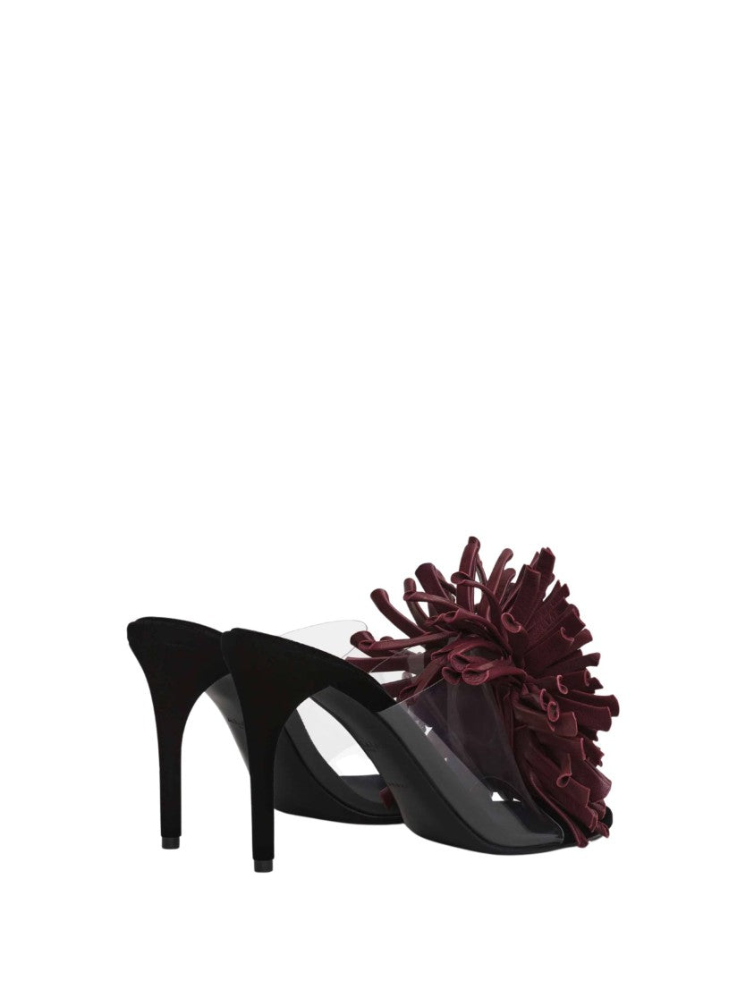 Alaïa Sandal With 3D Floral Detail