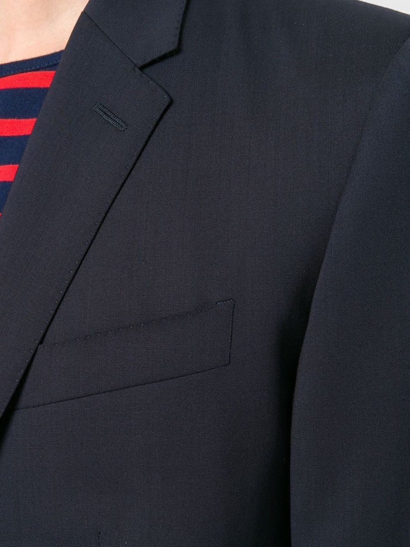 Dolce & Gabbana Blue Two-Piece Suit With Notch Lapel