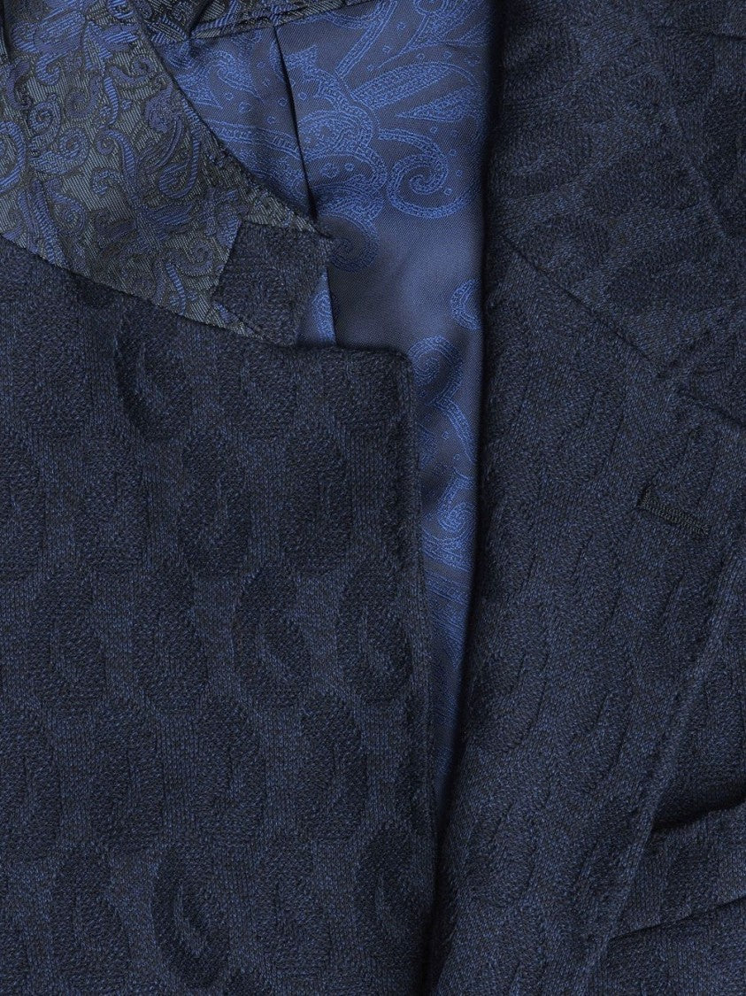 Etro Paisley Print Tailored Jacket