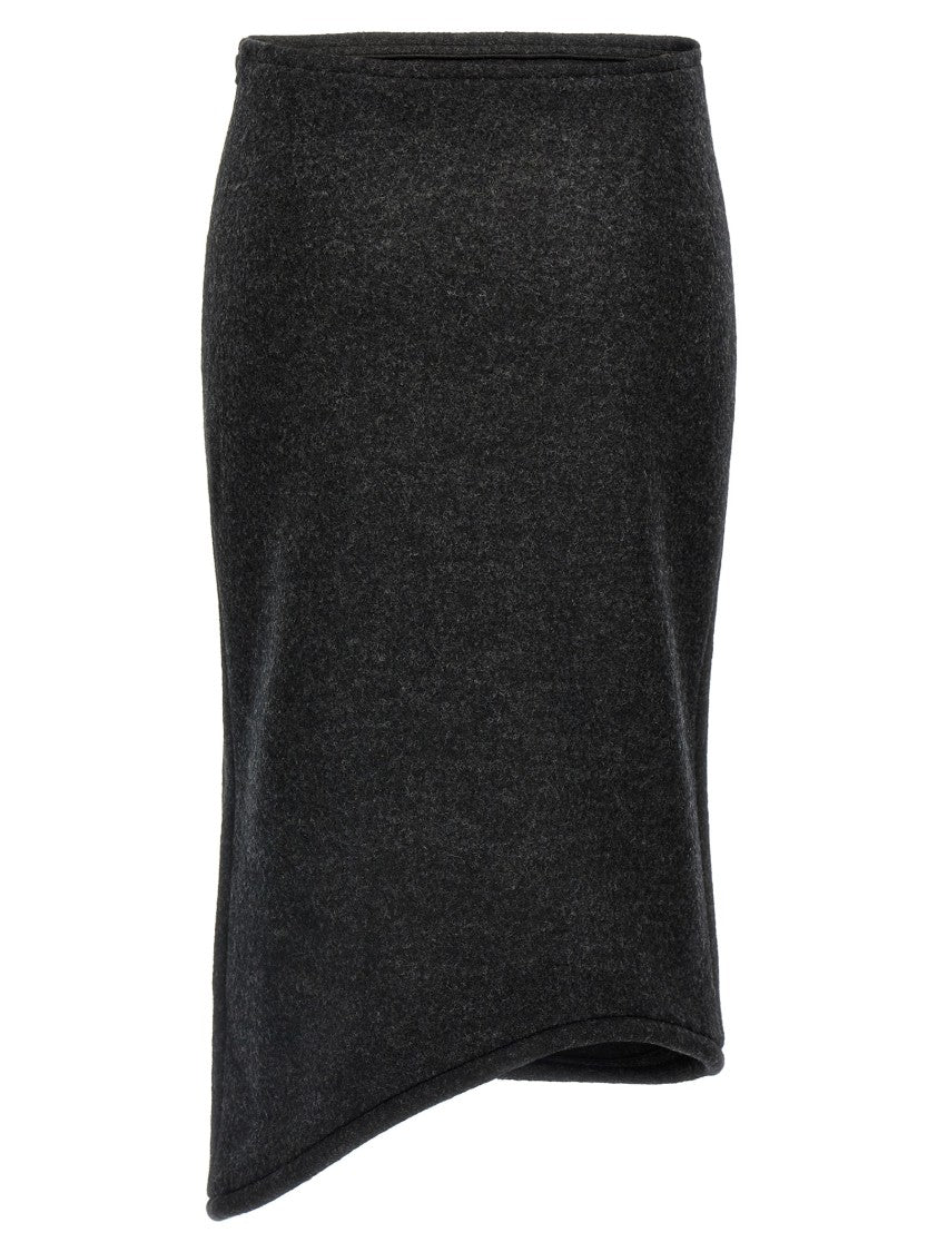 Victoria Beckham Padded Tube Detail' Skirt