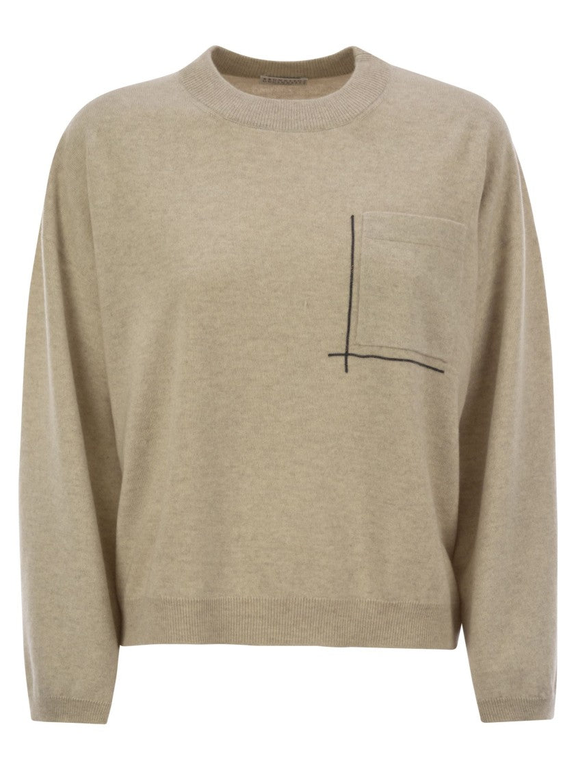 Brunello Cucinelli Virgin Wool, Cashmere And Silk Sweater