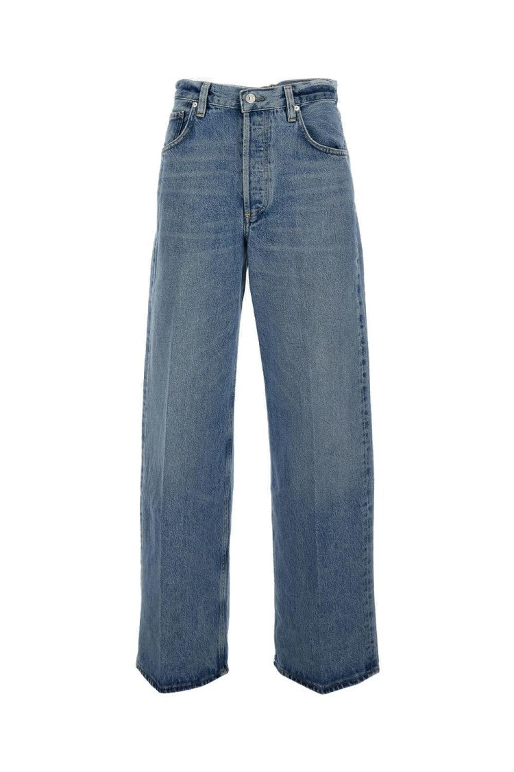 Citizens Of Humanity Organic Cotton Baggy Jeans With High Waist And Five Pockets