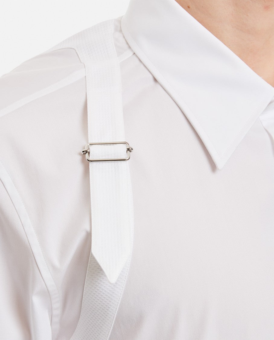 Alexander Mcqueen Harness Cotton Shirt