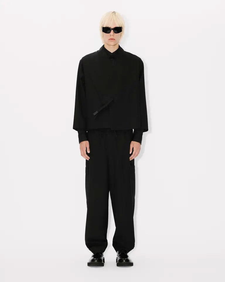 Kenzo Fluid Wool Cargo Jog Pants