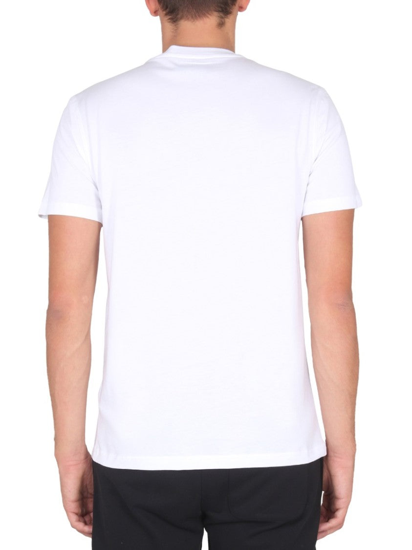 Moschino Signature Logo Print Crewneck T-Shirt