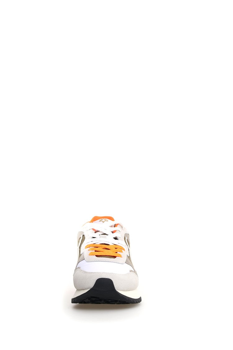 W6yz Avant-Garde Suede And Technical Fabric Sneakers